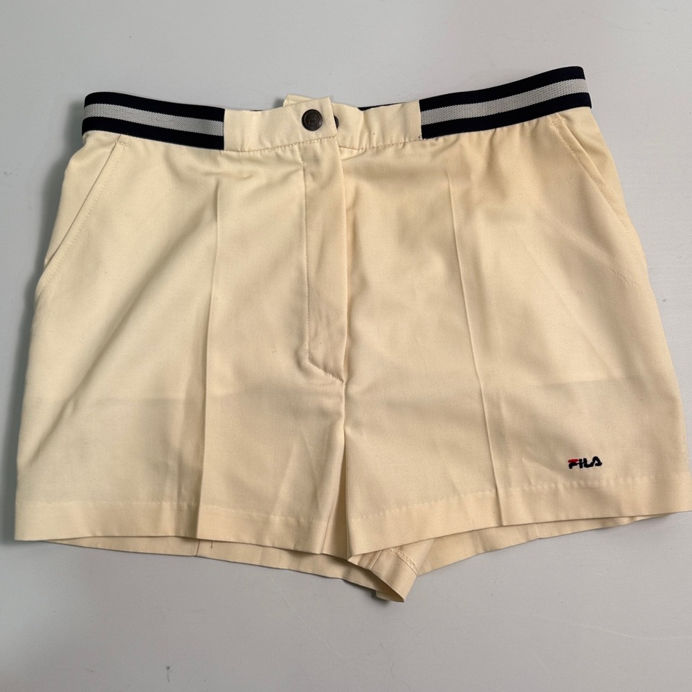 Vintage Women’s Fila Tennis Shorts Made in Italy Sz 12